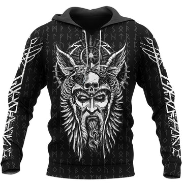 Viking Clothing Odin Vegvisir Viking Hoodie RLT12