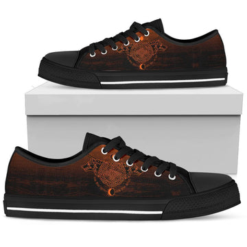 Viking Low Top Shoes, Skoll and Hati Orange RLT12