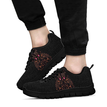 Viking Sneakers, Odin God Furthark Tattoo Special RLT12