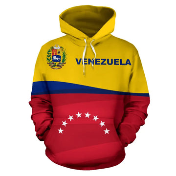 Venezuela Hoodie Ball Style Blue RLT7
