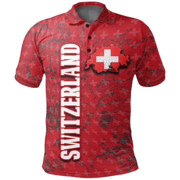 Switzerland Landscape Polo Shirt RLT13
