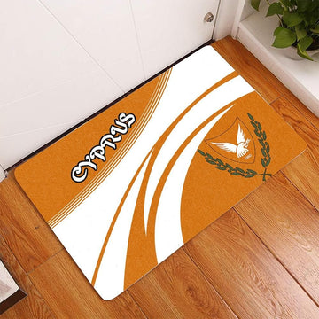 Cyprus Coat Of Arms Door Mat Cricket RLT13