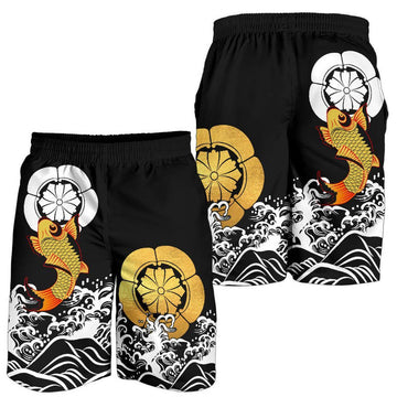 The Golden Koi Fish Shorts RLT8