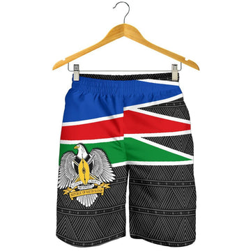 South Sudan All Over Print Mens Shorts Flag Coat Of Arms RLT8