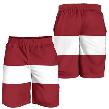 Latvia Shorts Original Flag RLT6