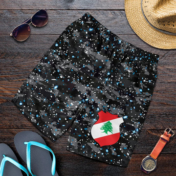 Lebanon Space Camo Shorts RLT6