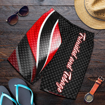 Trinidad and Tobago Men's Shorts Trinidad and Tobago Flag RLT6