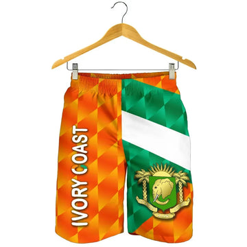 Ivory Coast Men Shorts Sporty Style RLT7