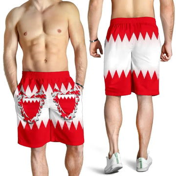 Bahrain Special Flag Style All Over Print Mens Shorts RLT8