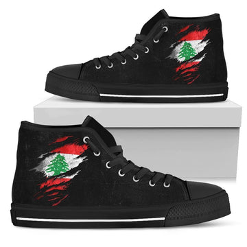 Lebanon In Me High Top Shoes - Special Grunge Style RLT6