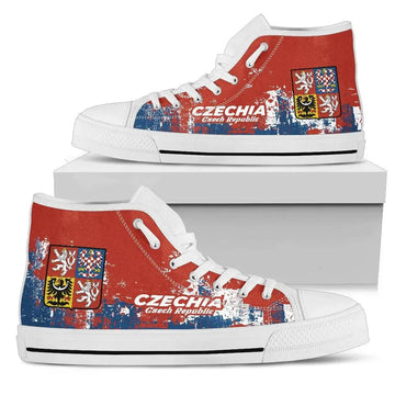 Czech Republic High Top Shoe - Smudge Style RLT13