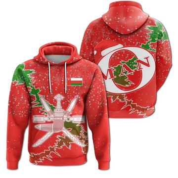 Christmas Oman Hoodie Coat Of Arms X Style RLT13