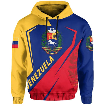 Venezuela Flag Hoodie Diamond Style RLT7