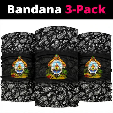 Honduras Bandana 3 - Pack - Neck Gaiter RLT8