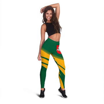 Lithuania Coat Of Arms Leggings Cricket RLT6