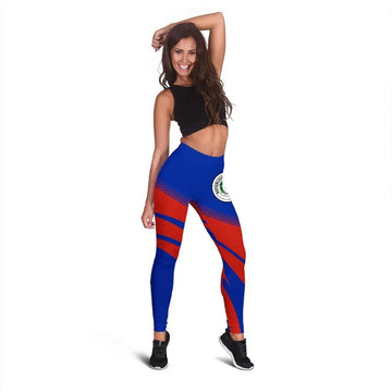 Paraguay Coat Of Arms Leggings Cricket RLT7