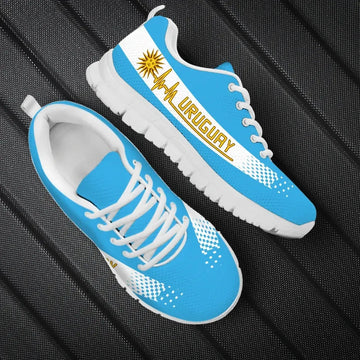Uruguay Heartbeat Sneakers Sky Blue Color RLT6