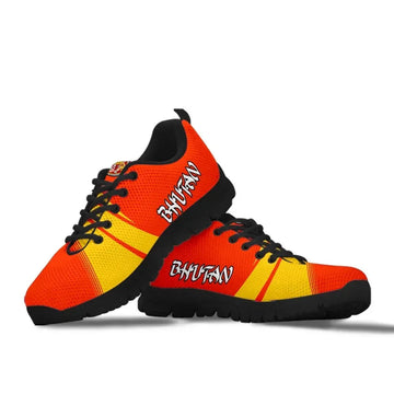 Bhutan Coat Of Arms Sneaker Cricket RLT6