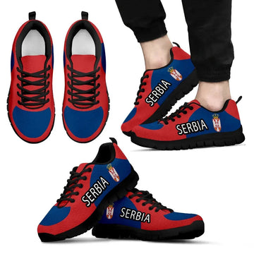 Serbia Running Shoes Coat Of Arms RLT7
