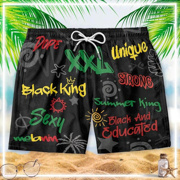 Black King Time Men's Short LT20