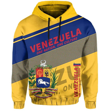 Venezuela Hoodie Flag Motto Limited Style RLT7