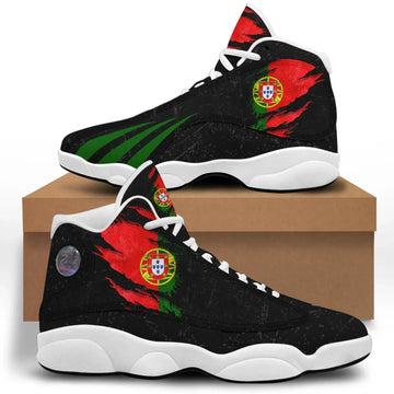 Portugal In Me High Top Sneakers Shoes Special Grunge Style RLT7