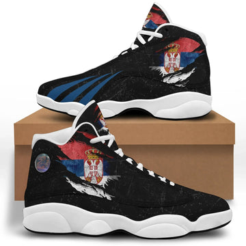 Serbia In Me High Top Sneakers Shoes Special Grunge Style RLT7
