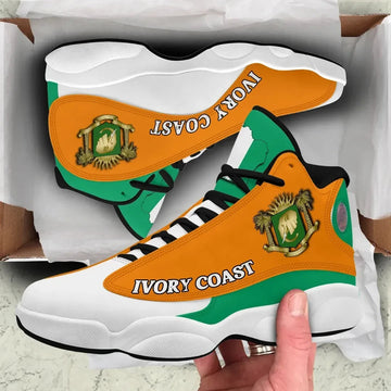Ivory Coast High Top Sneakers Shoes RLT7