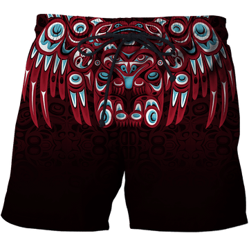 Native American Bear Northwest Pacific Native American Customized Men Shorts