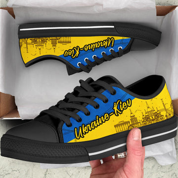 Ukraine Kiev Low Top Shoes RLT7