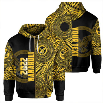 Polynesian Hoodie Custom Hawaii Class Of Nanakuli Zip Hoodie LT10