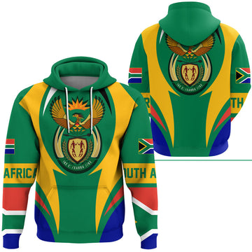 South Africa Hoodie Action Flag RLT7