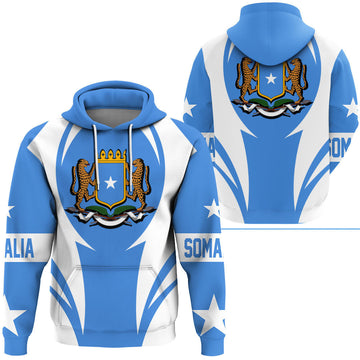 Somalia Hoodie Action Flag RLT7