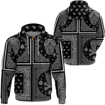 Paisley Bandana Hoodie Pattern Seamless Ver.214 RLT13