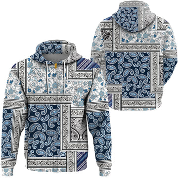 Paisley Bandana Hoodie Pattern Seamless Ver.213 RLT13