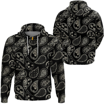 Paisley Bandana Hoodie Pattern Seamless Ver.216 RLT13