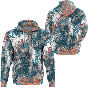 Paisley Bandana Hoodie Pattern Seamless Ver.215 RLT13