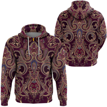 Paisley Bandana Hoodie Pattern Seamless Ver.208 RLT13