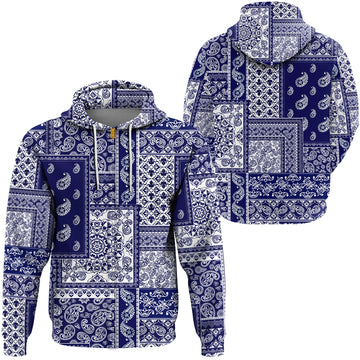 Paisley Bandana Hoodie Pattern Seamless Ver.195 RLT13