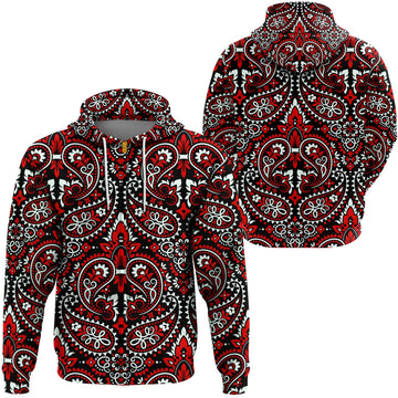 Paisley Bandana Hoodie Pattern Seamless Ver.192 RLT13