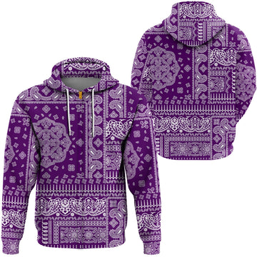 Paisley Bandana Hoodie Pattern Seamless Ver.155 RLT13