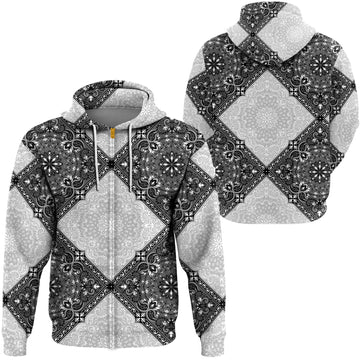 Paisley Bandana Hoodie Pattern Seamless Ver.168 RLT13