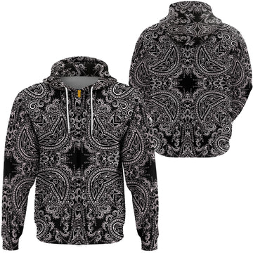 Paisley Bandana Hoodie Pattern Seamless Ver.164 RLT13
