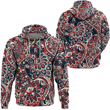 Paisley Bandana Hoodie Pattern Seamless Ver.175 RLT13