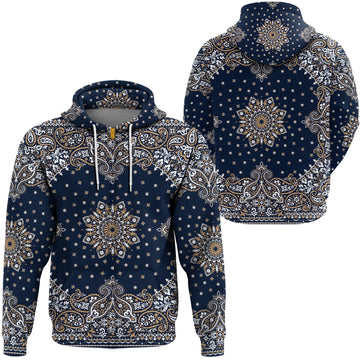 Paisley Bandana Hoodie Pattern Seamless Ver.134 RLT13
