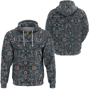 Paisley Bandana Hoodie Pattern Seamless Ver.174 RLT13