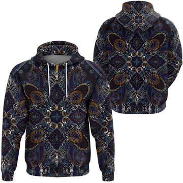 Paisley Bandana Hoodie Pattern Seamless Ver.138 RLT13