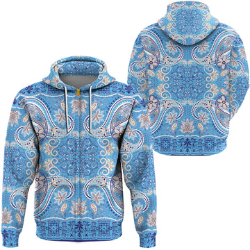 Paisley Bandana Hoodie Pattern Seamless Ver.136 RLT13