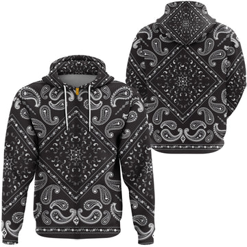 Paisley Bandana Hoodie Pattern Seamless Ver.146 RLT13