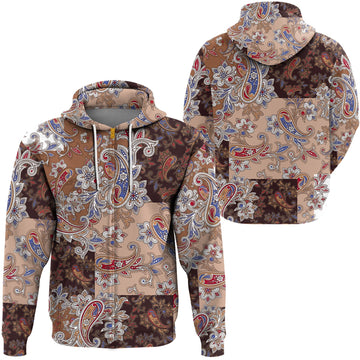 Paisley Bandana Hoodie Pattern Seamless Ver.147 RLT13
